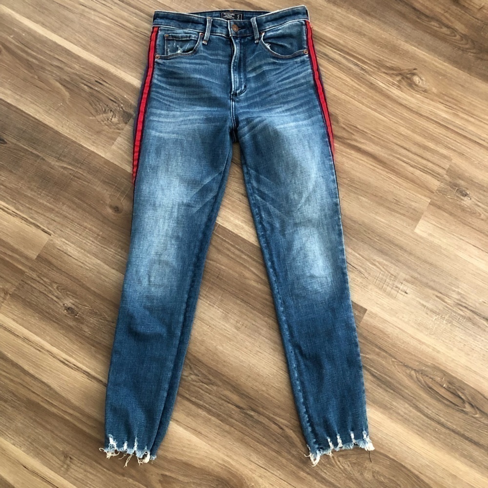 Abercrombie & Fitch Simone High Rise Ankle jeans size 27/4R